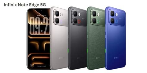 Infinix NOTE Edge Launches with MediaTek Dimensity 7100 5G