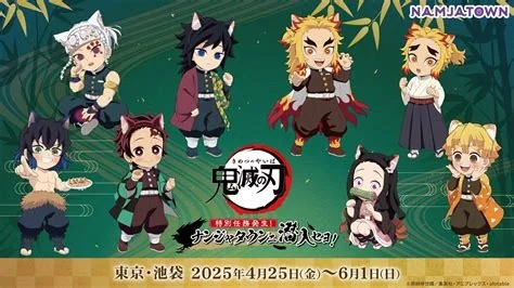 Nyanko Daisensou x Demon Slayer: 4 Limited Characters & Gacha