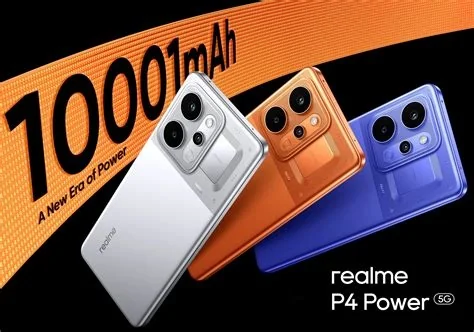 Realme P4 Power 5G Adds 10,001 mAh Titan Battery