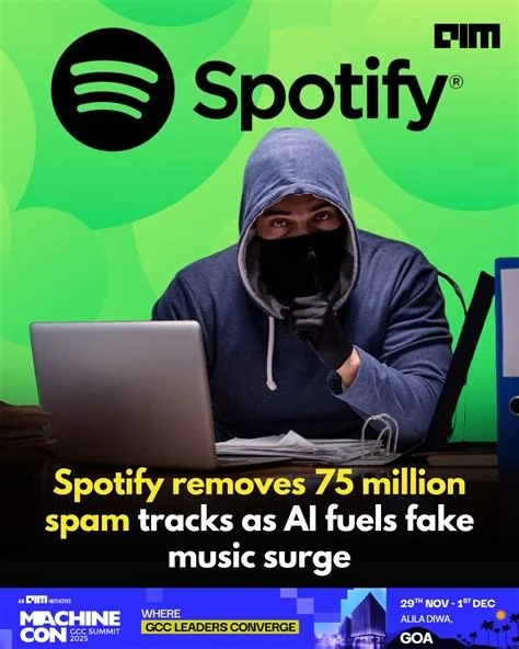 Spotify removes 75 million AI-generated tracks